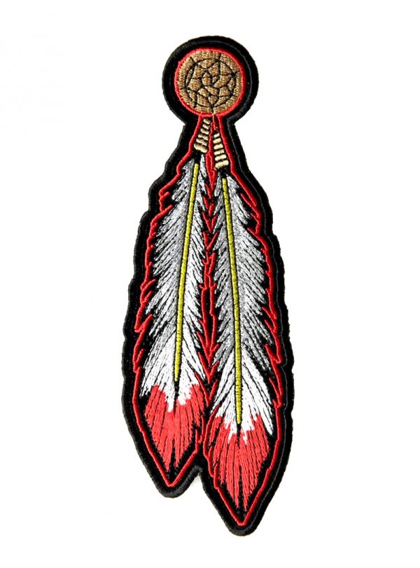 red Indian patch