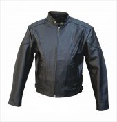 mens naked cowhide leather jacket