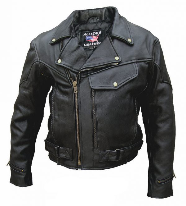 Men's pistol pete leather jacket