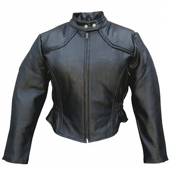 womens naked cowhide leather jacket