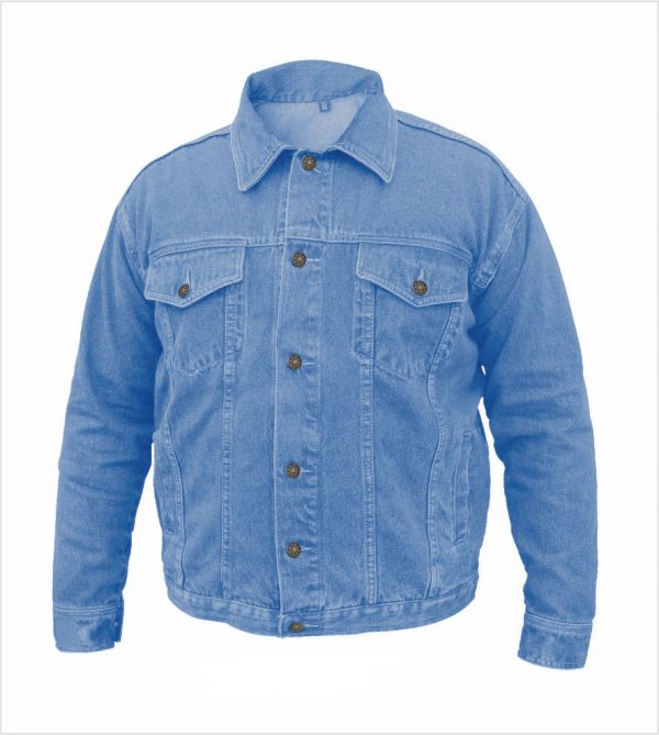 mens blue denim jacket