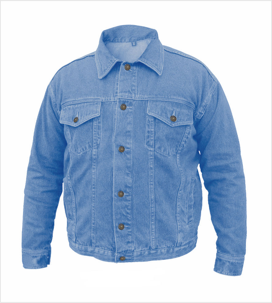 Mens Blue Denim Jacket MLSJ47 – Leather Supreme