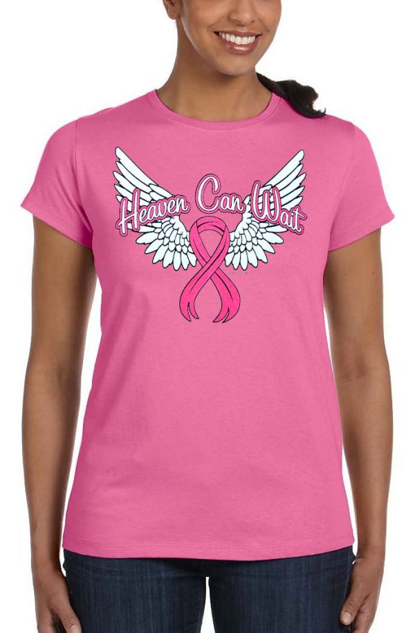 ladies breast cancer awareness t-shirt