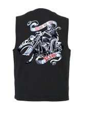 shut up and ride designer vest