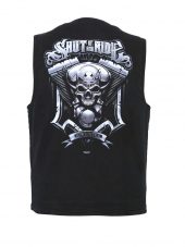 mens shut up and ride designer vest