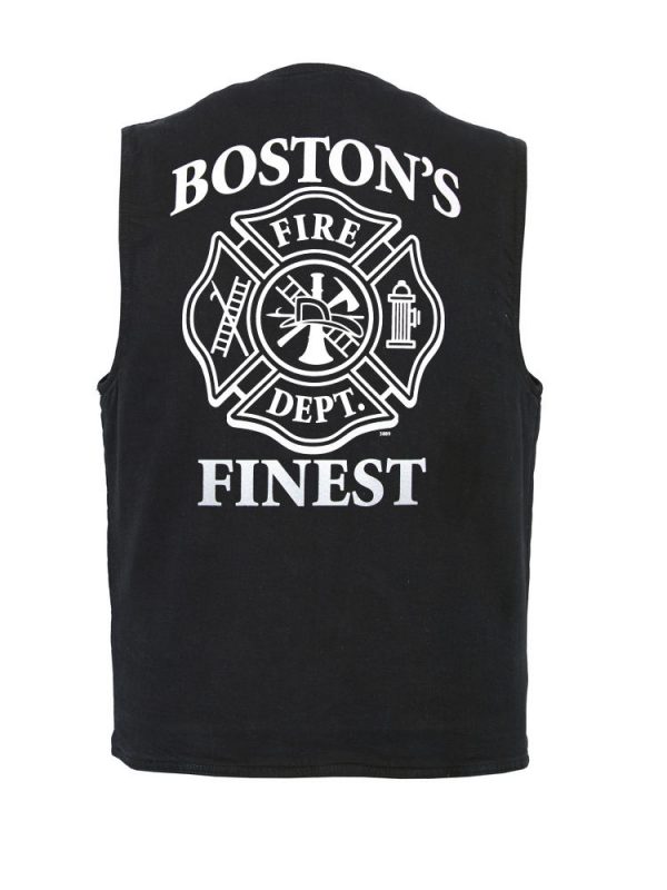 mens Boston's finest designer vest