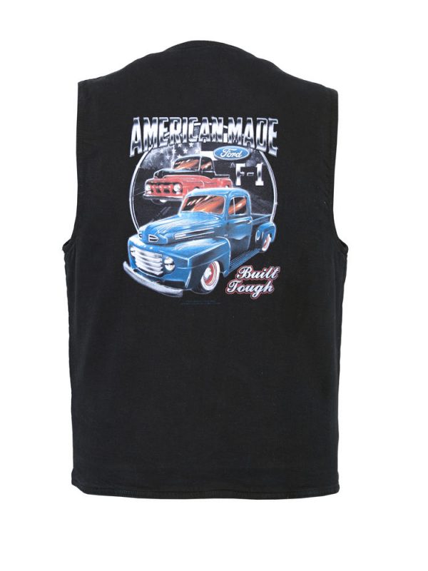 american made ford designer vest