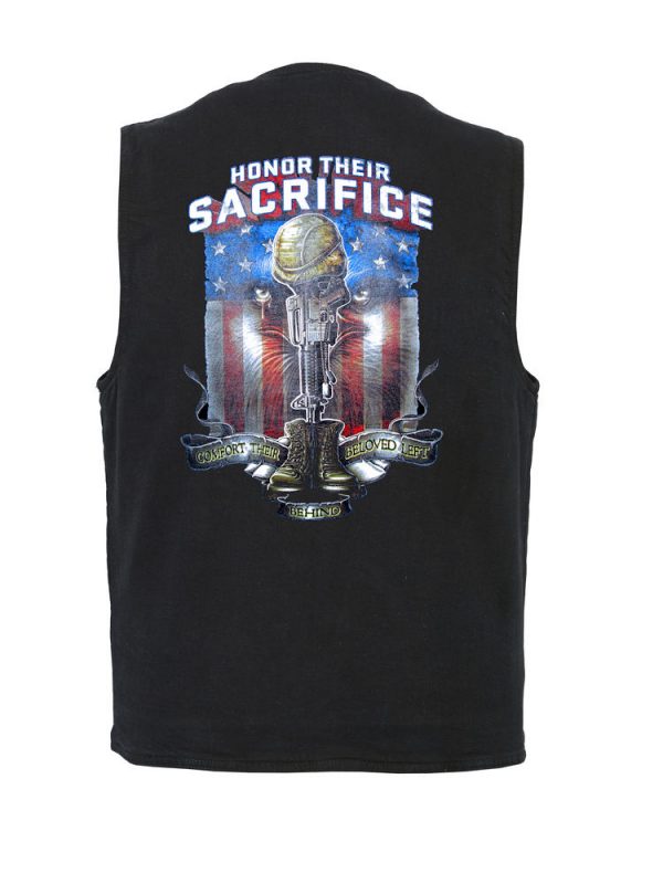 honor their sacrifice designer vest