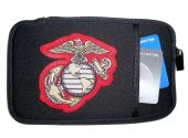 Mens phone case with Marines patch design