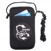 ladies smart phone case with Scorpio patch