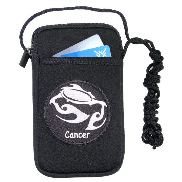 ladies cell phone case with cancer patch