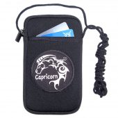 womens smart phone case holder with Capricorn patch design