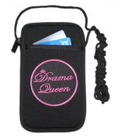 women cell phone case with drama queen design