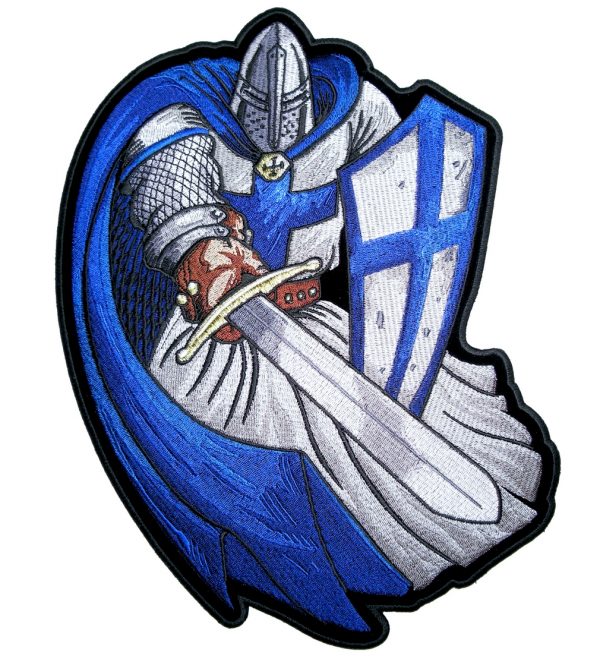 Blue Christian knight