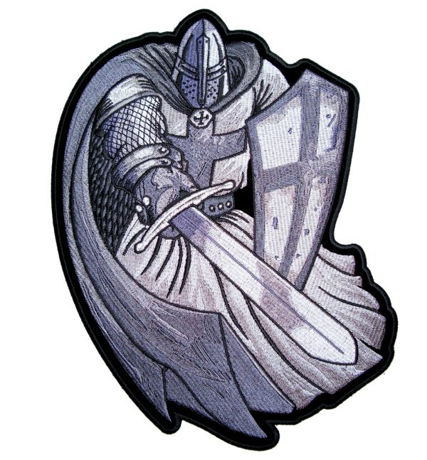 Christian knight patch