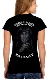 Ladies Sturgis Deadly Whisper Tee Shirt