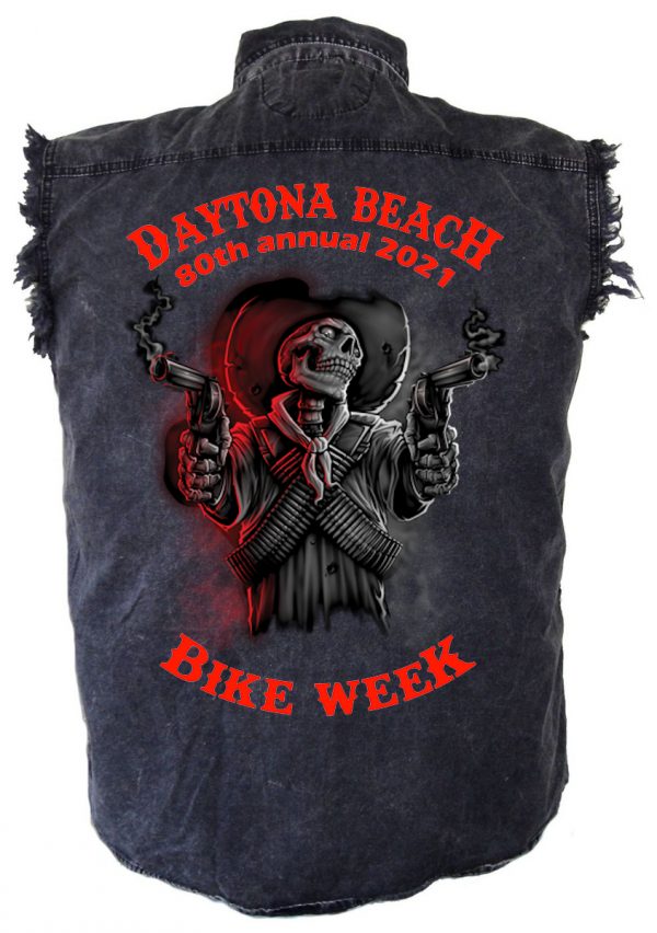 Daytona Beach Bike Week 2021 Ghost Rider Biker Shirt