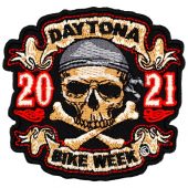 Daytona bike week pirate biker patch