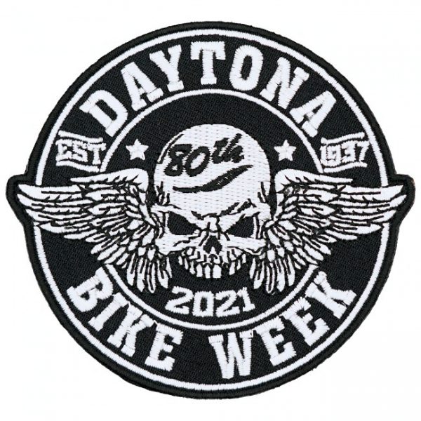 Daytona bike week 2021 skull patch