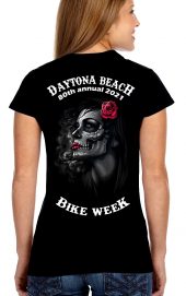 Women's Daytona beach bike week 2021 tee shirt