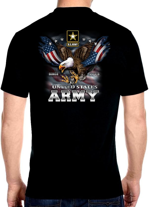 mens US army eagle t-shirt