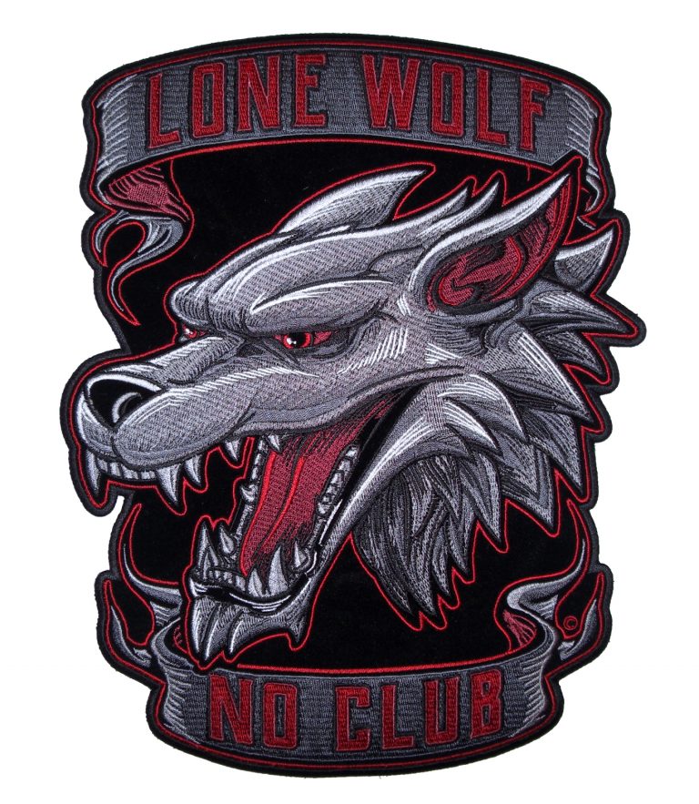 lone-wolf-no-club-embroidered-biker-patch-leather-supreme