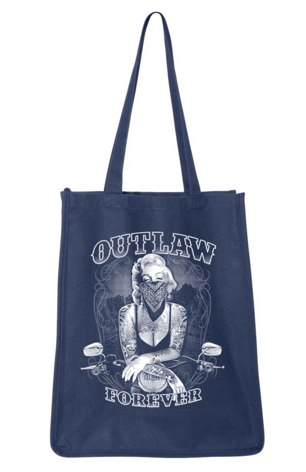 Marilyn Monroe outlaw forever shopping bag