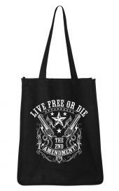 live free or die shopping bag