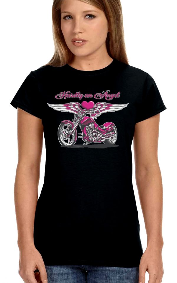 Ladies biker tee shirt