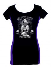 ladies marilyn monroe outlaw 2 tone t-shirt