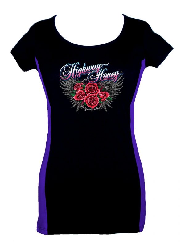 ladies highway honey 2 tone t-shirt