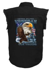 Men's eagle denim shirt