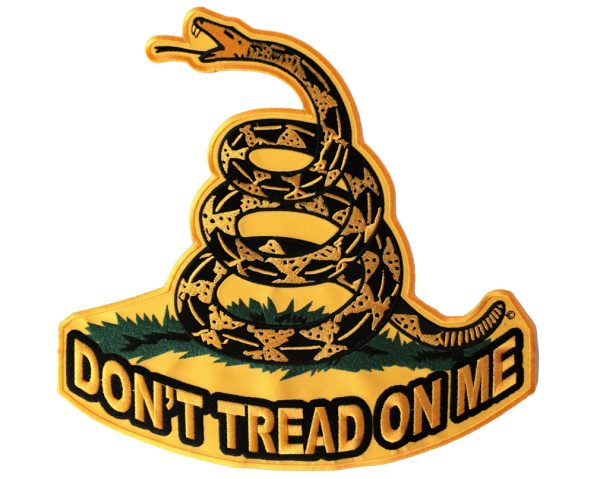 Don't tread on me Gadsden Flag snake patch