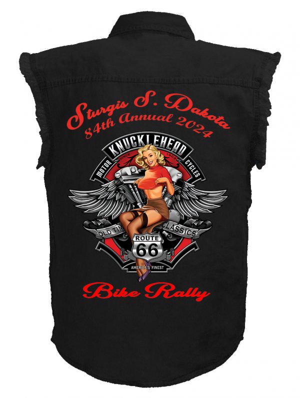 Hot biker babe Sturgis shirt