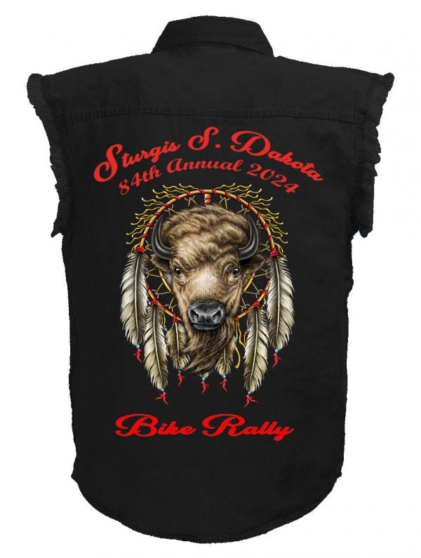 Sturgis Native American buffalo shirt