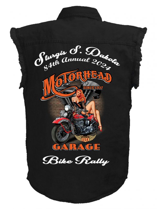 Sexy biker babe shirt