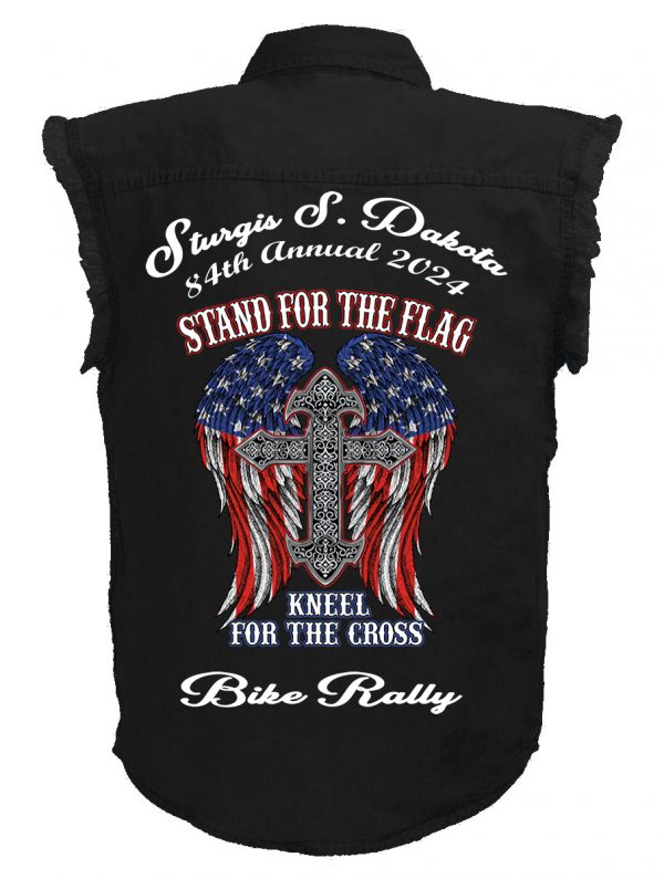 2024 Sturgis cross flag shirt