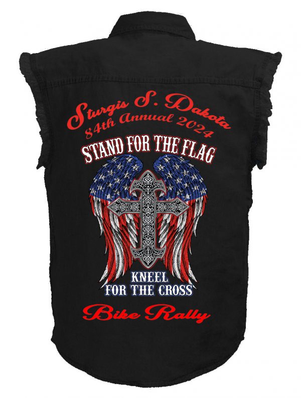 Sturgis stand for the flag shirt