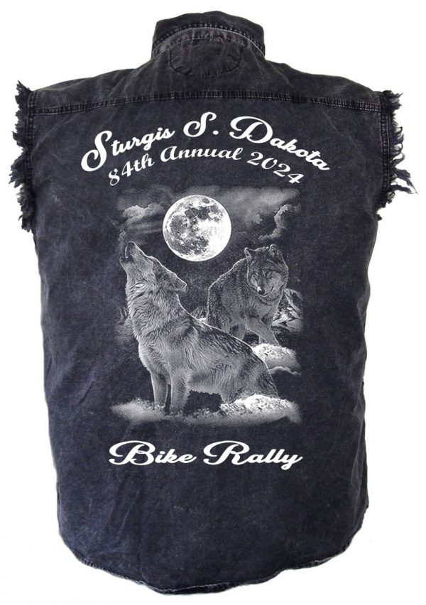 Sturgis 2024 wolf shirt