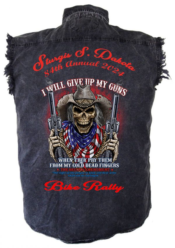 Gun rights cowboy shirt